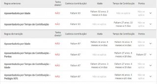 Meu INSS já está atualizado com regras da Nova Previdência