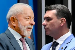 Salário-mínimo, aposentadorias e direitos trabalhistas entram no centro da disputa entre Lula e Flávio Bolsonaro